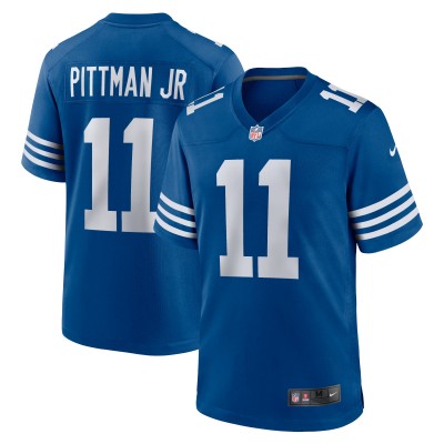 Игровая джерси Michael Pittman Jr. Indianapolis Colts Nike Alternate - Royal