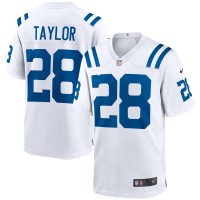 Игровая джерси Jonathan Taylor Indianapolis Colts Nike Game - White