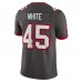 Игровая джерси Devin White Tampa Bay Buccaneers Nike Vapor Limited - Pewter