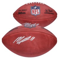 Micah Parsons Green Bay Packers Autographed Fanatics Authentic Wilson Duke Full Color Pro Football