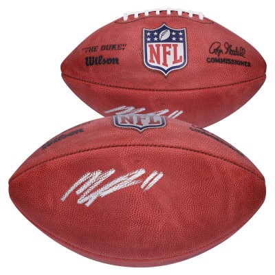 Micah Parsons Green Bay Packers Autographed Fanatics Authentic Wilson Duke Full Color Pro Football