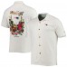 Рубашка с коротким рукавом New England Patriots Tommy Bahama Tropic Zone Camp - White