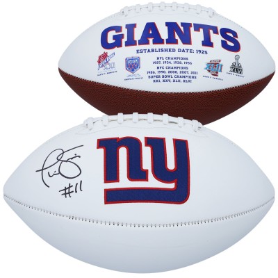 Мяч американского футбола NFL Phil Simms New York Giants Authentic Autographed