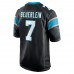 Игровая джерси Steve Beuerlein Carolina Panthers Nike - Black