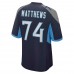 Игровая джерси Bruce Matthews Tennessee Titans Nike Retired - Navy