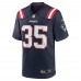 Игровая джерси Jim Nance New England Patriots Nike Retired - Navy