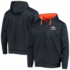 Толстовка на молнии Denver Broncos Dunbrooke Apprentice - Navy/Orange