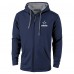 Толстовка на молнии Dallas Cowboys Dunbrooke Apprentice - Navy/Gray