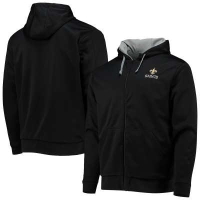 Толстовка на молнии New Orleans Saints Dunbrooke Apprentice - Black/Gray
