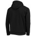 Толстовка Arizona Cardinals Dunbrooke Black Shag Tri-Blend Full-Zip Raglan