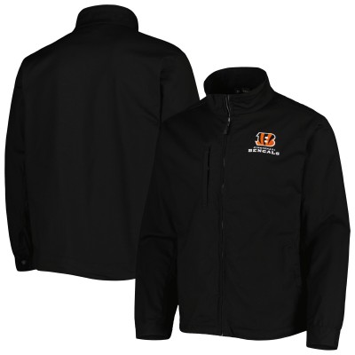 Кофта на молнии Cincinnati Bengals Dunbrooke Journey Workwear Tri-Blend - Black