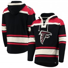 Толстовка Atlanta Falcons 47 Black/Red Lacer V-Neck