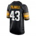 Игровая джерси Troy Polamalu Pittsburgh Steelers Nike - Black