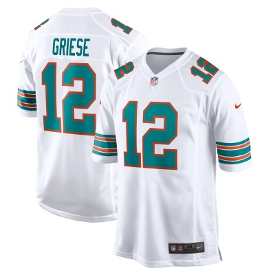 Игровая джерси Bob Griese Miami Dolphins Nike Retired Player - White