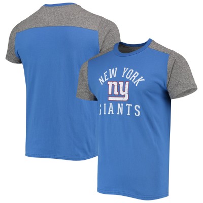Футболка New York Giants Majestic Threads Field Goal Slub - Royal/Gray