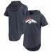 Футболка с капюшоном  Denver Broncos Majestic Threads Primary Logo - Navy