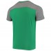 Футболка New York Jets Majestic Threads Gridiron Classics Field Goal Slub - Kelly Green/Heathered Gray