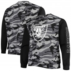 Футболка с длинным рукавом Las Vegas Raiders FOCO Camo - Black Футболка с длинным рукавом Las Vegas Raiders FOCO Camo - Black