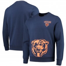 Chicago Bears FOCO Pocket Pullover Sweater - Navy