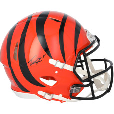 Tee Higgins Cincinnati Bengals Autographed Fanatics Authentic Riddell Speed Authentic Helmet