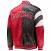 Куртка Tampa Bay Buccaneers Starter Leader Varsity Satin Full-Snap - Red/Black