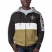 Толстовка на молнии New Orleans Saints Starter Playoffs Color Block - Black/Gold
