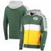 Толстовка на молнии Green Bay Packers Starter Playoffs Color Block - Green/Gold