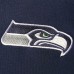 Толстовка на молнии Seattle Seahawks Starter Playoffs Color Block - College Navy/Neon Green