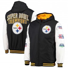 Куртка на молнии Pittsburgh Steelers G-III Sports by Carl Banks- Black