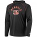 Футболка с длинным рукавом с капюшоном Cincinnati Bengals Starter Raglan - Black