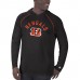 Футболка с длинным рукавом с капюшоном Cincinnati Bengals Starter Raglan - Black