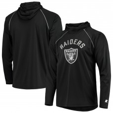 Кофта с капюшоном Las Vegas Raiders Starter Raglan - Black