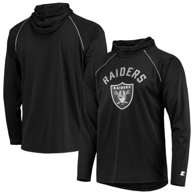 Кофта с капюшоном Las Vegas Raiders Starter Raglan - Black