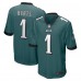 Игровая джерси Jalen Hurts Philadelphia Eagles Nike - Midnight Green