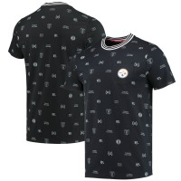 Pittsburgh Steelers Tommy Hilfiger Black Essential Pocket T-Shirt