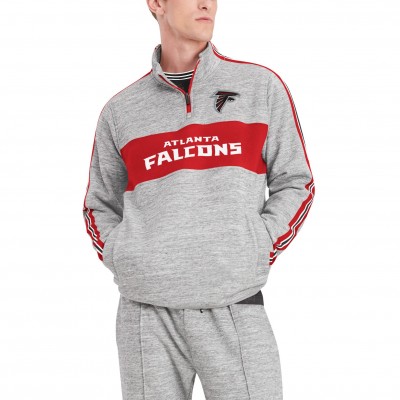 Кофта с молнией Atlanta Falcons Tommy Hilfiger Mario- Heathered Gray