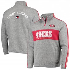 Кофта на короткой молнии San Francisco 49ers Tommy Hilfiger Mario - Heathered Gray