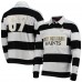 Поло с длинным рукавом New Orleans Saints Tommy Hilfiger Varsity Stripe Rugby - Black/White
