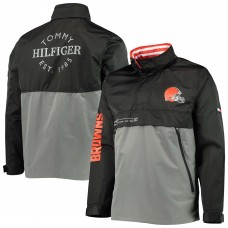 Куртка с короткой молнией Cleveland Browns Tommy Hilfiger - Black/Gray