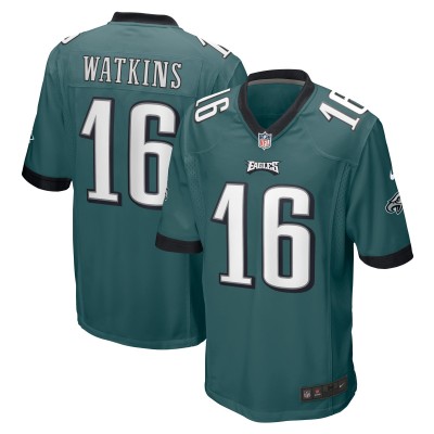 Игровая джерси Quez Watkins Philadelphia Eagles Nike - Midnight Green