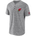 Футболка Arizona Cardinals NFL x Darius Rucker Collection by Fanatics Heathered Gray Slub Henley