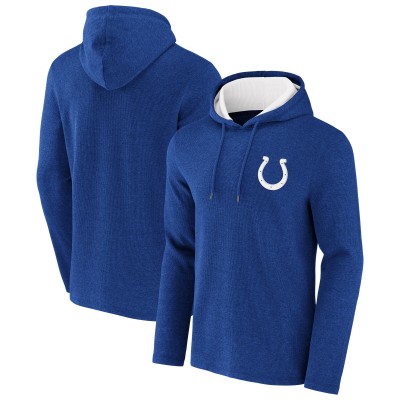 Толстовка Indianapolis Colts NFL x Darius Rucker Collection by Fanatics Waffle Knit - Heathered Royal