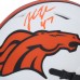 Autographed Denver Broncos John Lynch Fanatics Authentic Riddell Lunar Eclipse Alternate Speed Mini Helmet