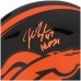 Autographed Denver Broncos John Lynch Fanatics Authentic Riddell Eclipse Alternate Speed Replica Helmet with HOF 21 Inscription