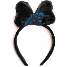 Ободок с бантом Carolina Panthers Cuce Logo