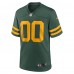Green Bay Packers Nike Green Alternate Custom Jersey