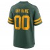Green Bay Packers Nike Green Alternate Custom Jersey