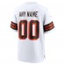 Именная игровая джерси Cleveland Browns Nike 1946 Collection Alternate - White