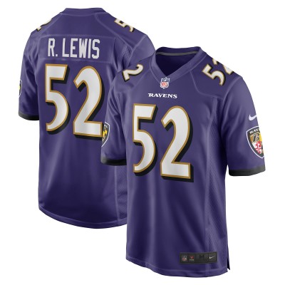 Игровая джерси Ray Lewis Baltimore Ravens Nike Retired Player - Purple