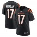 Игровая джерси Stanley Morgan Cincinnati Bengals Nike - Black